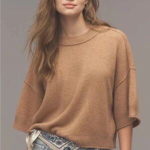 ** Anthropologie ** Women's Brown Sweater - Small